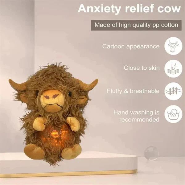 Cactus Creek Comfort Plush Highland Cow